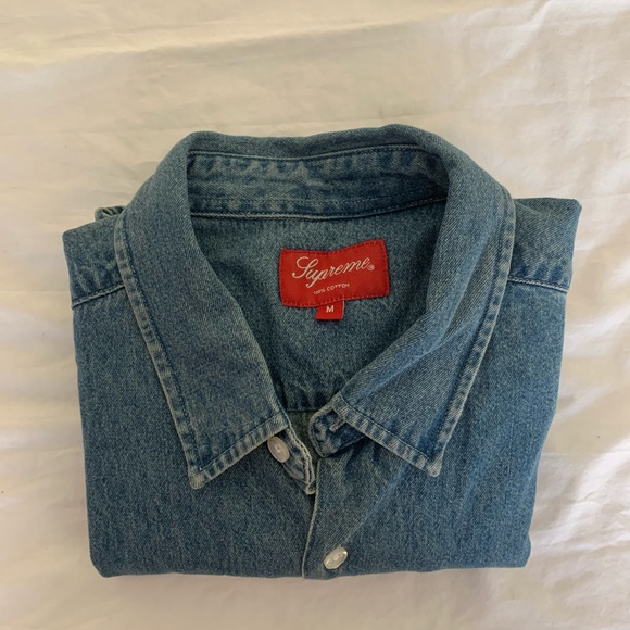 Supreme Jean Button-up Shirt - Picture 3 of 3